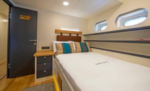 Golden Glory 2 Comfortable and elegant guest cabin aboard Golden Glory luxury gulet
