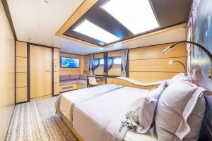 Navilux luxury gulet 6 cabin layout master stateroom interior
