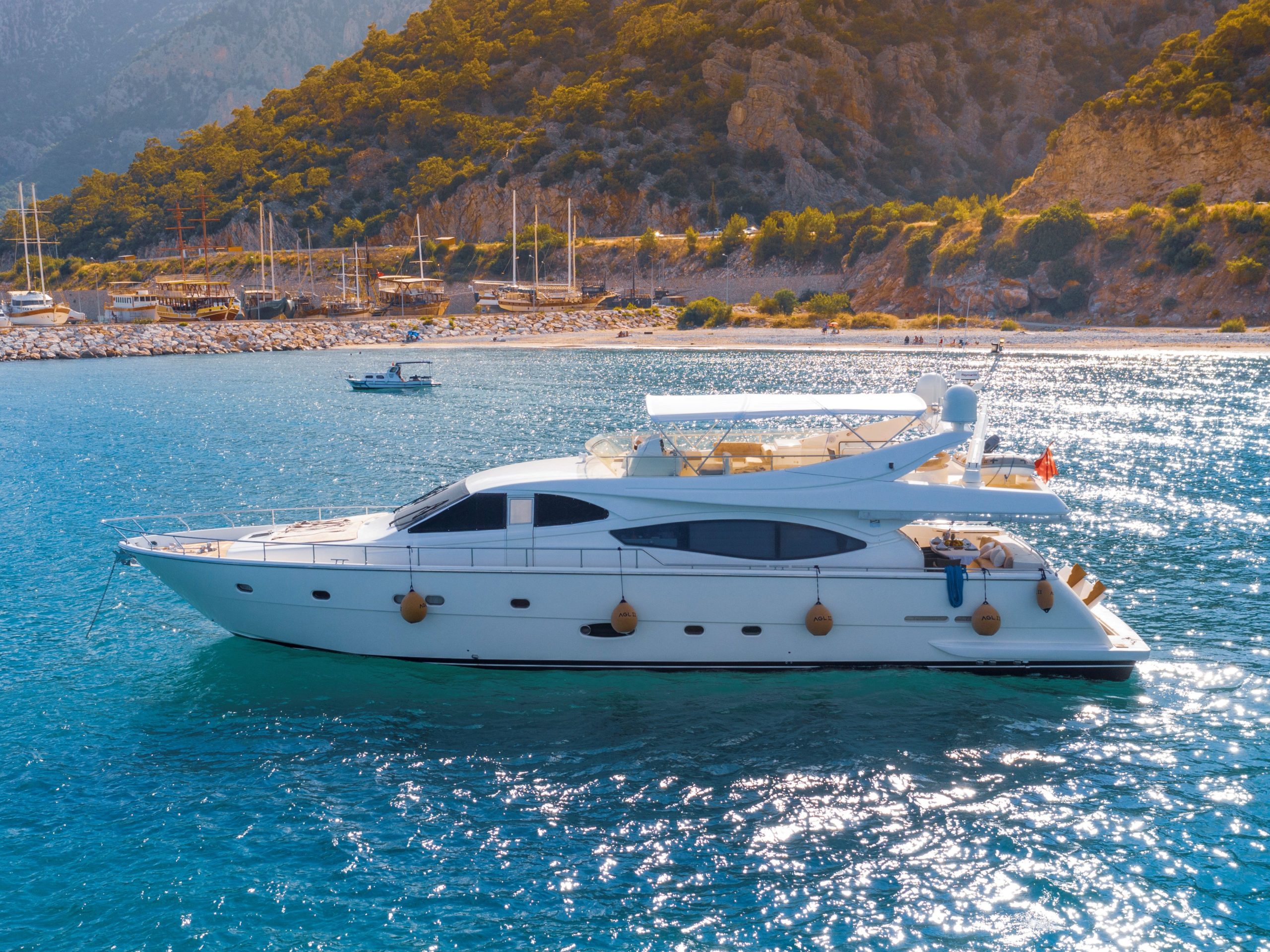 AGL 2 MotorYacht Antalya Luxury Yacht Charter in Turkey