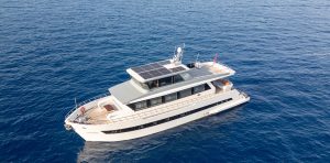 M/Y Alessandro luxury motor yacht cruising in Bodrum waters