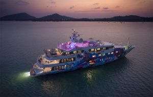 69m luxury motor yacht Saluzi exterior view