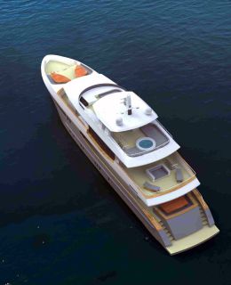 Steel Hull Motor Yacht,