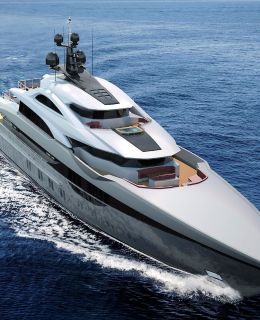 Ocean Going Full Displacement Mega Yacht (2)