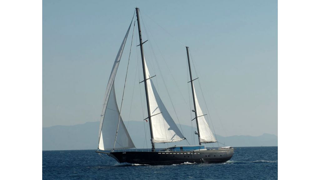 34 m steel sailing yacht for sale in turkey
