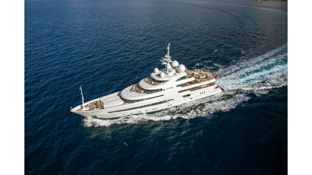 Naia Luxury Charter Yacht master