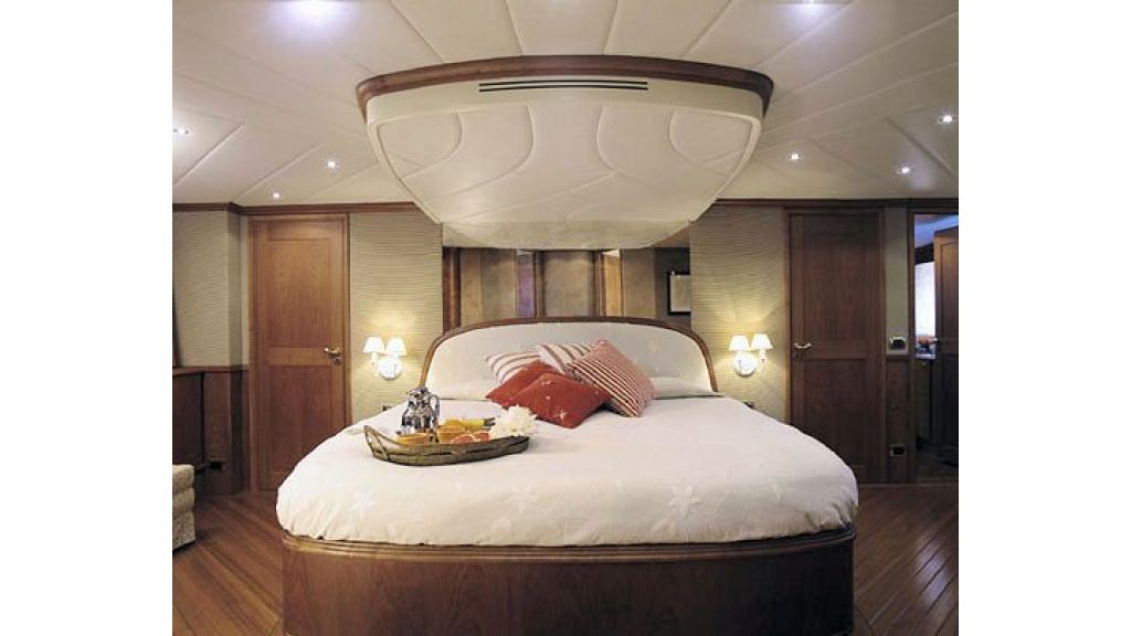 Sophisticated luxury yacht