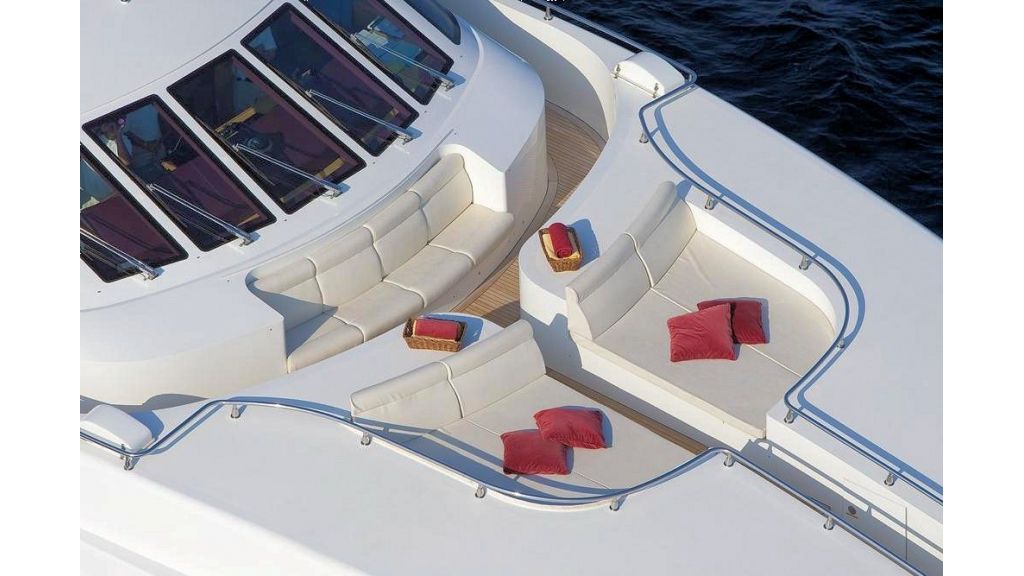 Motor Yacht Aktobe Sunbathing Forward