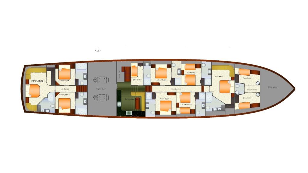 Queen of Salmakis - Layout