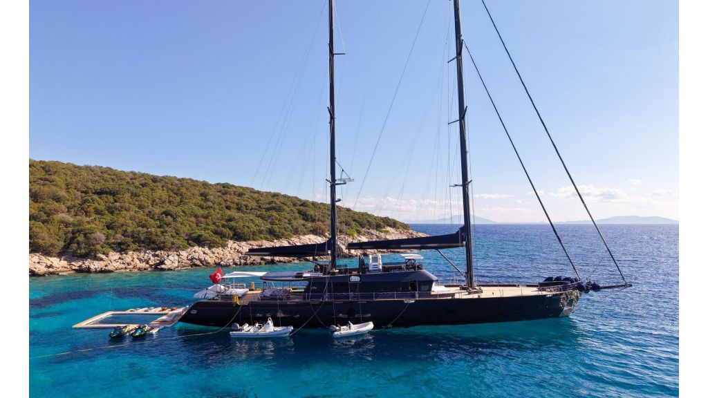 50m Steel Sailing Yacht (512) master