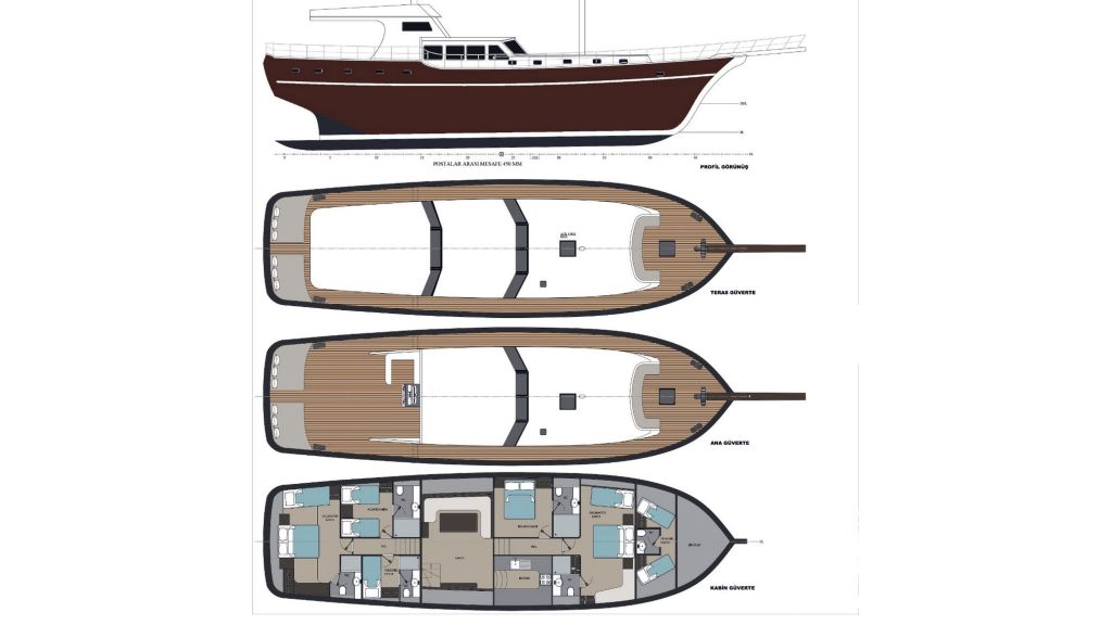 2022 Build Four Cabins Gulet (42)