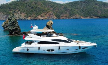 Sunseeker 80 gocek daily charter (0001) master