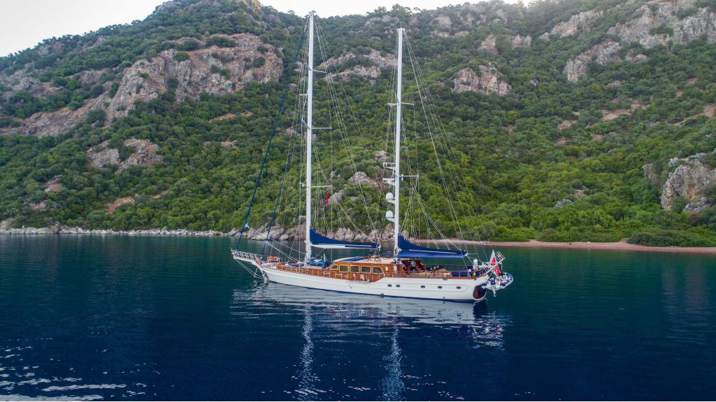 Voyage Ketch Steel Hull Sailing Yacht (01)