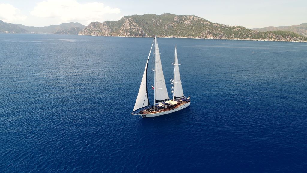 Voyage Ketch Steel Hull Sailing Yacht (62)