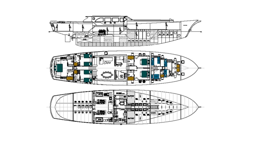 Clear Eyes Ketch Sailing Yacht (037)
