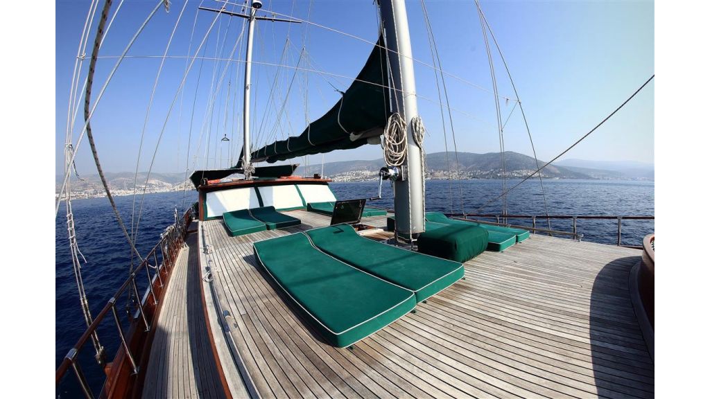 23.95 M Gulet For Sale main deck.