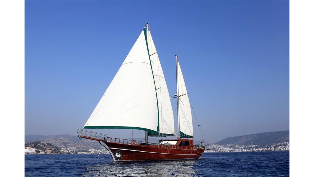 23.95 M Gulet For Sale sailing.