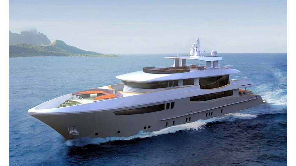 Steel Hull Motor Yacht Illustrations (17) - master