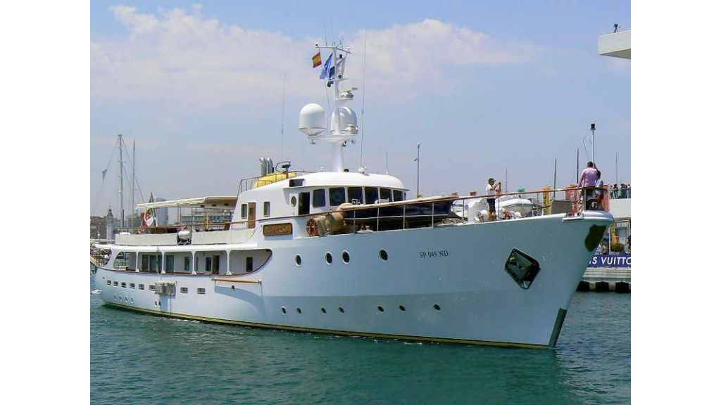 Sophisticated luxury yacht (10)