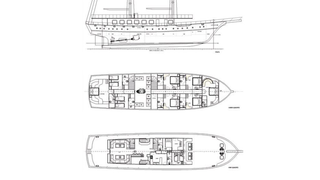 Queen Atlantis motor sailor (23)