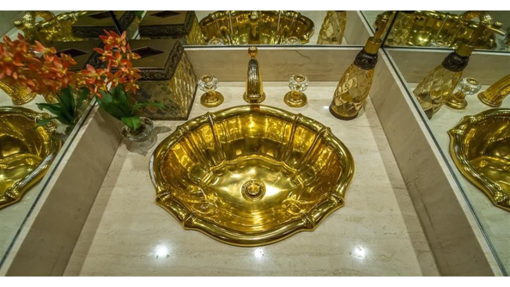 broward Gold Plated Sink