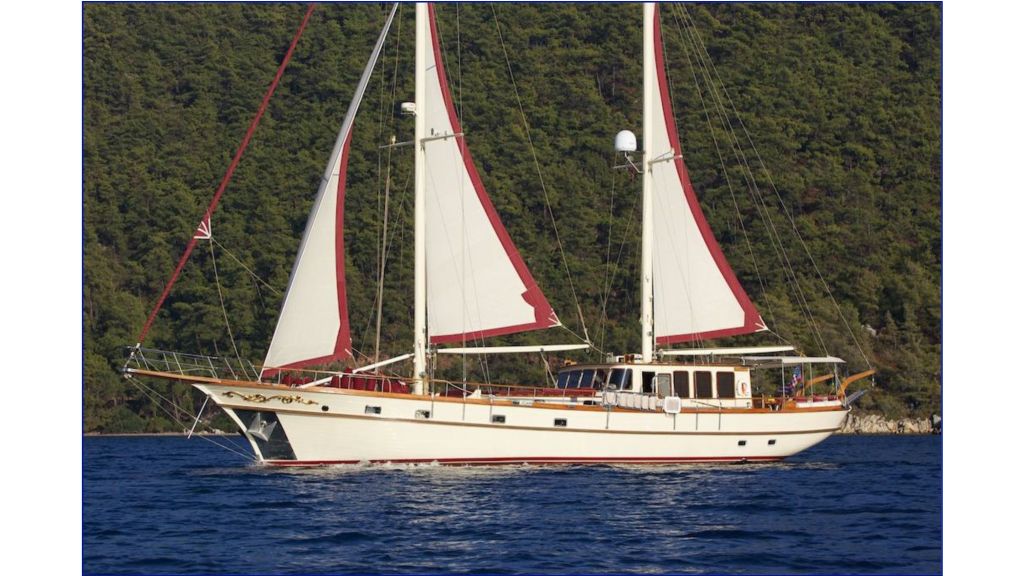 Wooden Motorsailer For Sale