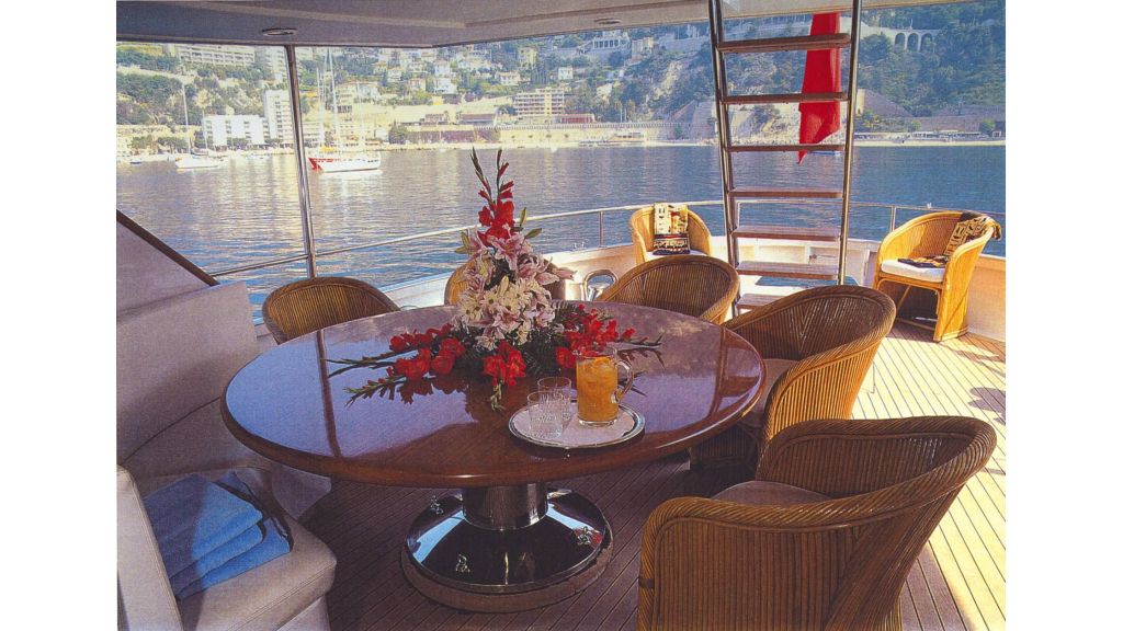 Motor Yacht Intuition Lady Main Deck