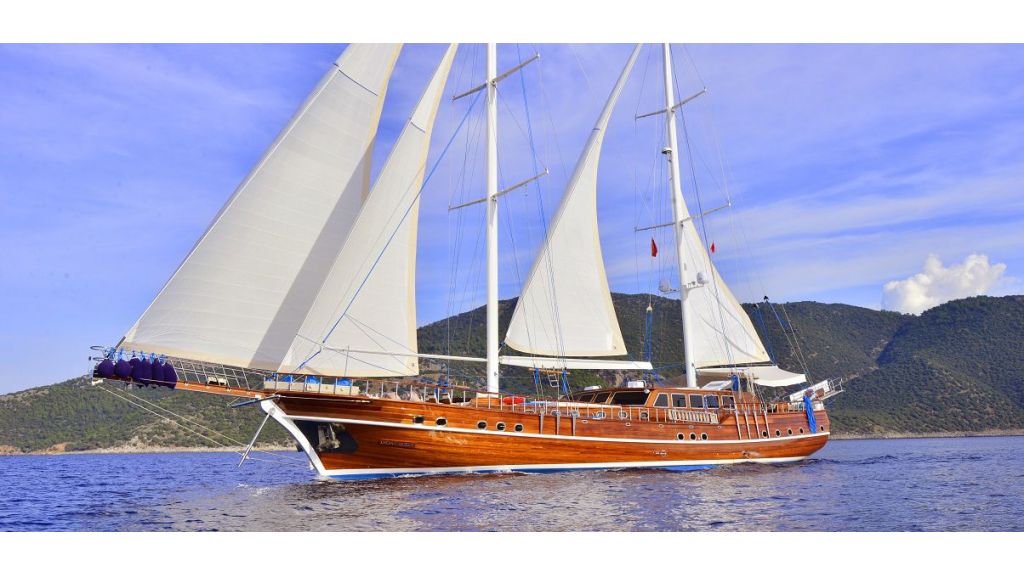 Lycian Queen at sail