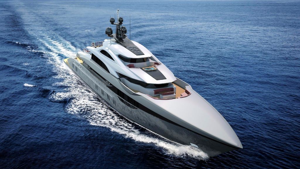 Ocean Going Full Displacement Mega Yacht (2)