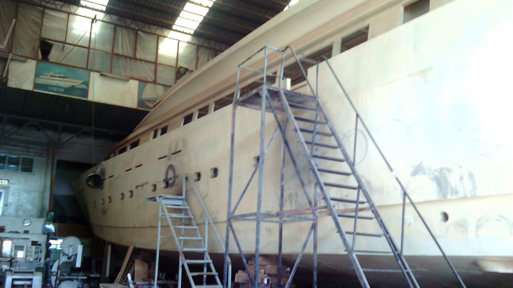 Aluminium Hull Baglietto master