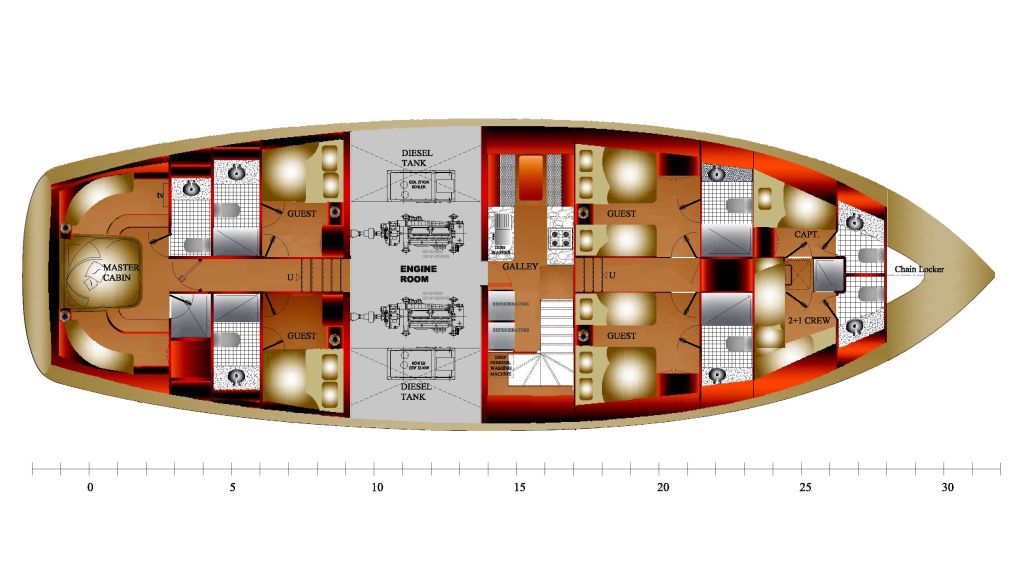 steel-hull-motorsailor-accommodation-deck