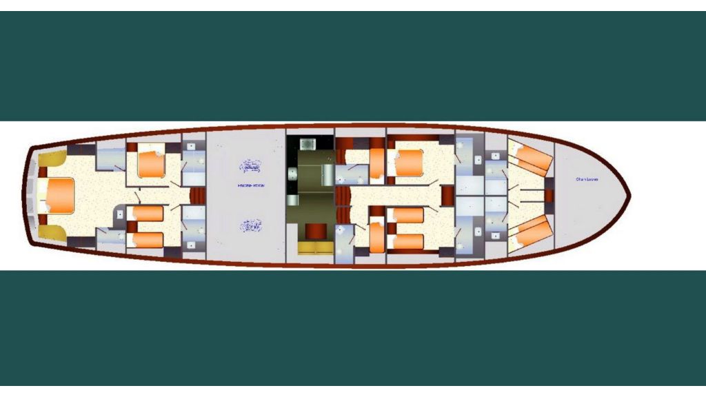 Sailing Yacht layout