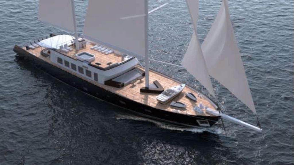 50m Steel Sailing Yacht