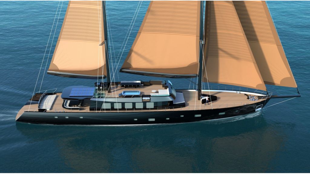 50m Steel Sailing Yacht