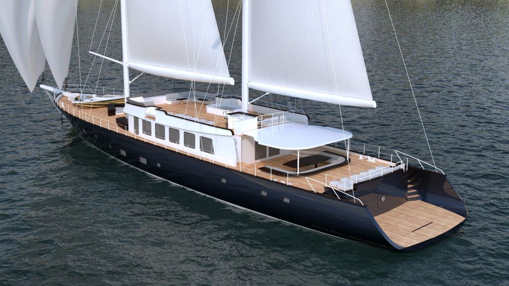 50m Steel Sailing Yacht