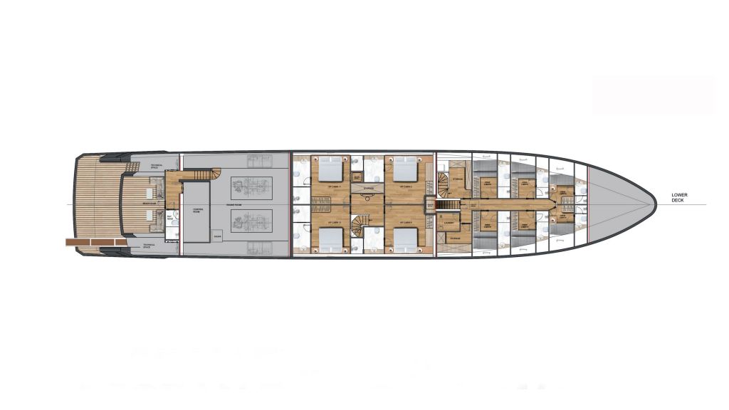 Custom Built 48m Explorer layoute