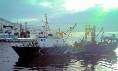 Steel Hull Fishing Trawler (1)