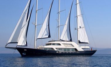 Steel Motorsailing Yacht master