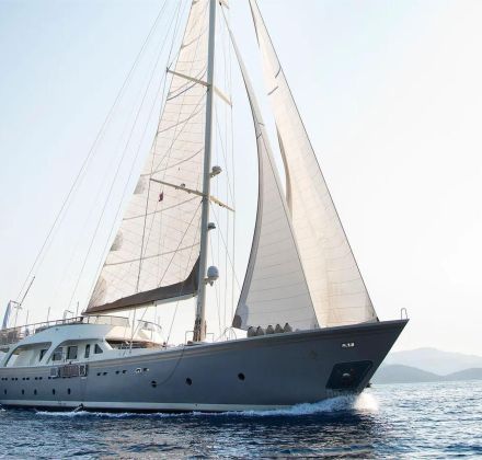 33m Steel Sailing Yacht,