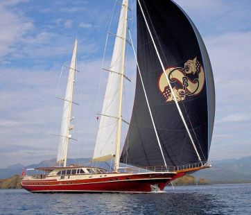 Two Masted Turkish Gulet (1) - master