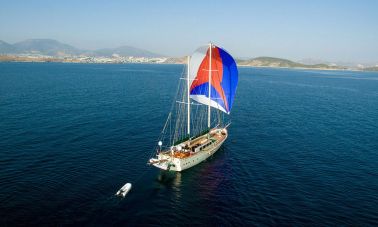 Steel hull charter gulet